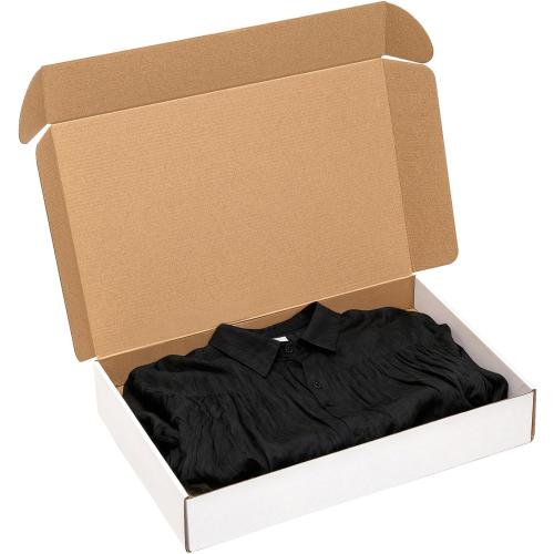 17x11x3 Shipping Boxes 20 Pack White**** Corrugated Cardboard Mailing Boxes for Small Business - Flat Literature Mailer Packaging Supplies