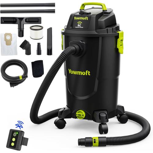 8 Gallon Dust Extractor Shop Vacuum with Remote Control | CVL30-RC, Remote Control, 5.5 Peak HP, HEPA Filter, Dust Bag, Wet Dry Vacuum Cleaner, Woodworking, Garage & Workshop‼️missing pieces‼️