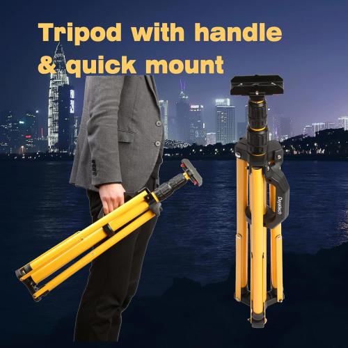 180W 20000 Lumen Dual-Head LED Work Light with Tripod Stand, 4 Brightness Adjustable, IP 65 Waterproof 10 Ft Power Cord