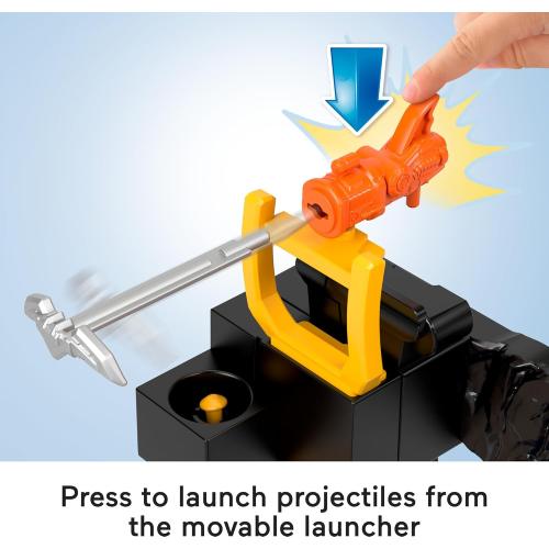 Fisher-Price Imaginext DC Super Friends Batman Toy, Robo Command Center Playset & Figures, Detachable 10-inch Robot for Kids Ages 3  Years