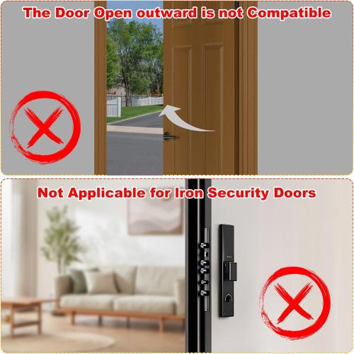 Anti-Theft Doorbell Mount Compatible with Arlo Video Doorbell 2K/HD (2nd Gen), No-Drill Mounting Bracket Secure Holder for Apartment Home Office with Enhanced Protection for Arlo Doorbell Camera
