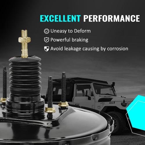 PartsFlow Power Brake Booster 53-3113 Compatible with Nissan Frontier 2005-2021 Xterra 2005-2015 4.0L V6 2.5L L4 2.4L L4 47210EA040 47210ZP04A
