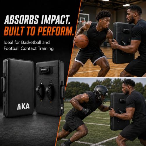 Blocking Shield Pad/Stick for Football Tackling, Basketball Defense & Martial Arts