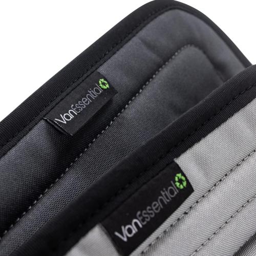 Color Grey VanEssential Insulated Magnetic Blackout Window Cover Designed for Mercedes-Benz NCV3 & VS30 170 Length Van Rear QTR Left Hand Side Window (for Van Years 2007 to Current Model) - Cool Gray