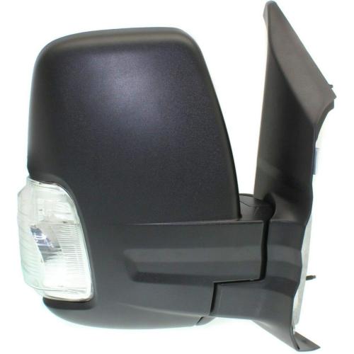Replacement Passenger Right Side Mirror Power Mirror and Heated with BLIS (Blind Spot Sensor) and Indicator Manual Folding Fit Ford Transit 150 250 350 from 2015 to Onward