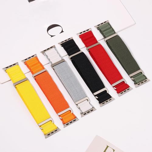 Alpine Loop Compatible with Apple Watch Ultra 3/2/1 Band 49mm 45mm 44mm 42mm 41mm 40mm 38mm 46mm Women Men, Nylon Band Sport Loop Adjustable Wristband for iWatch Series 11 10 9 8 7 6 5 4 3 2 1 SE