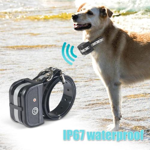 Plkm Dog Wireless Fence Pet Boundary Container 2026 Upgraded System, Adjustable Control Range, Safe Harmless Electric Wireless Dog Fence, Waterproof Rechargeable Collar Receiver