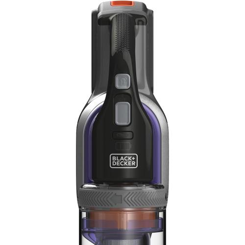 Purple BLACK DECKER Pet Hair Vacuum, Cordless Vacuum Cleaner Pet Hair, Up to 55 Minutes of Runtime, Interchangeable Floorhead, Maximum Suction, Multi-Surface, Light Weight, Powerseries Extreme (BSV2020P)