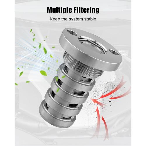 Intake Engine Variable Valve Timing VVT Solenoid Fit for Audi A4 A5 A6 Q3 Q5 2009-2016 Volkswagen Beetle 2012-2016 Volkswagen Beetle CC Passat Eos Golf Jetta Tiguan 2009-2017 Replace 06H109257A