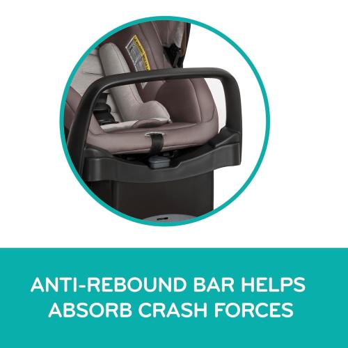 Evenflo Pivot Modular Travel System with LiteMax Preemie and Infant Car Seat (Desert Tan)