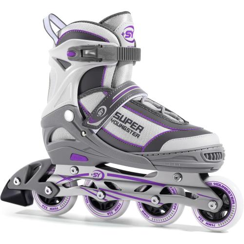 Women's Large Adjustable Inline Skate, Roller Skates Blades for Female Adults