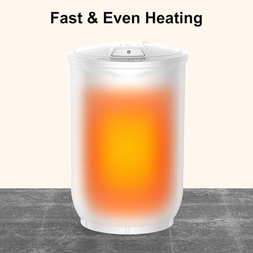 Size Ultra Large Capacity Towel Warmer Bucket, Rapid Heating with Timer, One-Button Control, Safety Lock, Perfect for Home and Spa