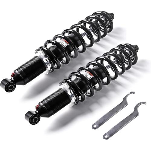KLV Front Monotube Shock Absorbers for Polaris Ranger 7043394, 2pcs | Fits 2009-2016 Ranger 500/700/800/900 & Crew/4x4/6x6/Diesel; Monotube gas-charged; heavy-duty