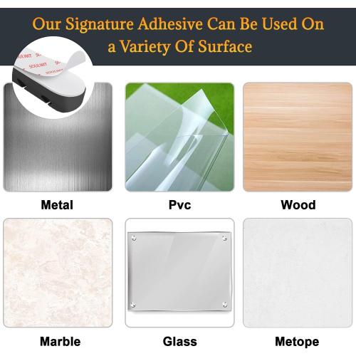 SOULWIT Cable Holder Clips, 3-Pack Cable Management Cord Organizer Clips Silicone Self Adhesive for Desktop USB Charging Cable Nightstand Power Cord Mouse Cable Wire PC Office Home