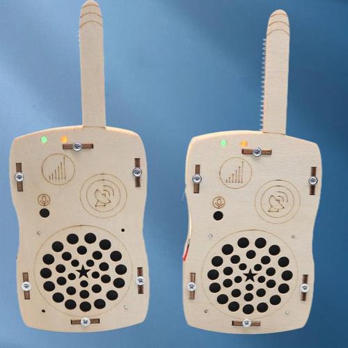 STEM Toys for Age 6-8-13 Crafts Kits Building Your Own Walkie Talkies for Kids Easter Basket Stuffers Gifts for 6 7 8 9 10 11 12 13 14  Years Old Boys Girls Teens Engineering DIY Electronics