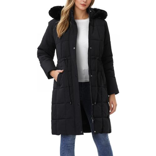 GOLDLADIES Women's Winter Coat Long Waterproof Parka - Warm Snow Winter Jacket for Women, Cold Weather Outerwear XXL
