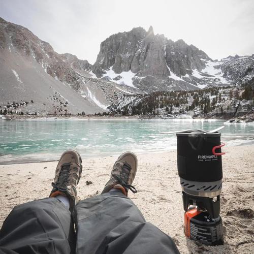Fire-Maple Fixed Star 1 Backpacking and Camping Stove System | Outdoor Propane Cooking Gear | Portable Pot/Jet Burner Set | Ideal for Hiking, Trekking, Fishing, Hunting Trips and Emergency Use