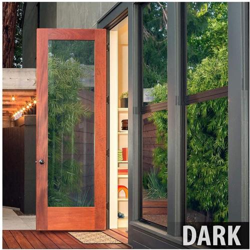 BDF PRBL Window Film Premium Color High Heat Control and Daytime Privacy Blue Outside, Silver Inside - 24in X 12ft