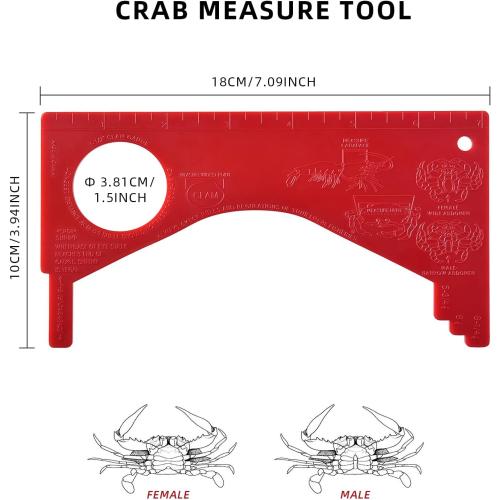 Double Ring Crab Trap - Steel Ring Crab Net, 24 Top, 20 Bottom, 50' Rope, Bait Bag, Clip, Gauge for Dungeness, Rock and Blue Crab