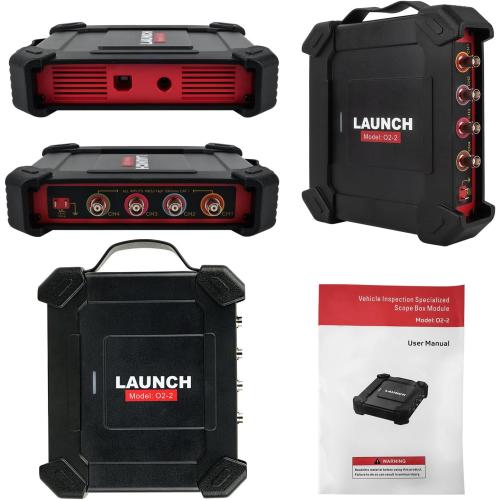 LAUNCH X-431 Oscilloscope O2-2 Scopebox Analizador 4 Channels Digital Scopebox Tester USB Port