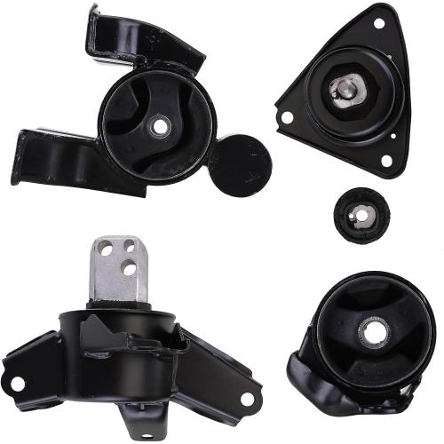 4pcs Engine Motor Mount and Trans Mount for 2010-2013 Kia Forte/Forte Koup/ Forte5 2.0L/2.4L Automatic Trans Mount Replace 9360 9345 9783 9785 MK71017 Engine Motor Mount