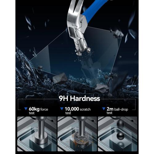 Car Screen Protector for 2015-2023 2024 2025 Cadillac XT5 & 2019-2024 2025 Cadillac XT6 Accessories Navigation Touchscreen Protector Film Tempered Glass HD Clear 8’’