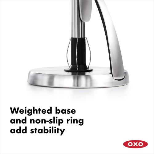 OXO Good Grips SimplyTear Paper Towel Holder Countertop (dirty)