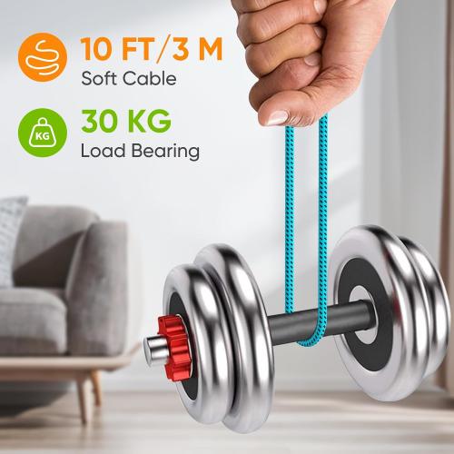 USB C Cable 5 Pack 10ft USB Type C to A Cord Fast Charging