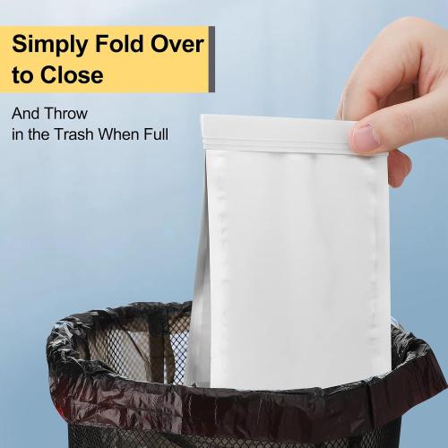 Sadnyy 5 Disposable Grease Storage Bags Bacon Container Bags