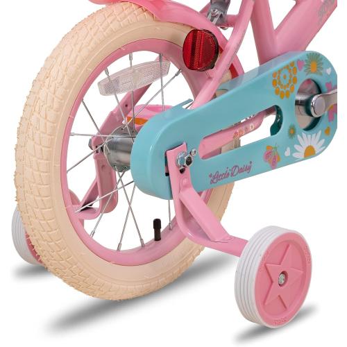 JOYSTAR 12 14 16 Inch Kids Bike with Training Wheels Girls Bike with Doll Seat Basket & Streamers Kids Bicycle for Girls 2-7 Years Toddler Girl Bikes