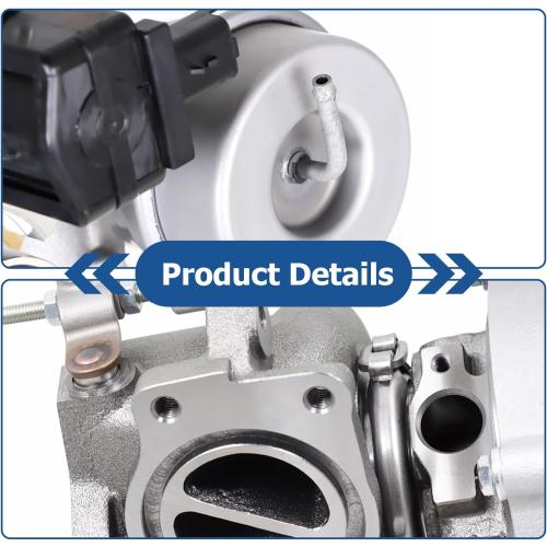 WFLNHB K03 Turbo Turbocharger Replacement for Mini Cooper/Clubman S R55 R56 R57 R58 R59 1.6L 53039880163 53039880118