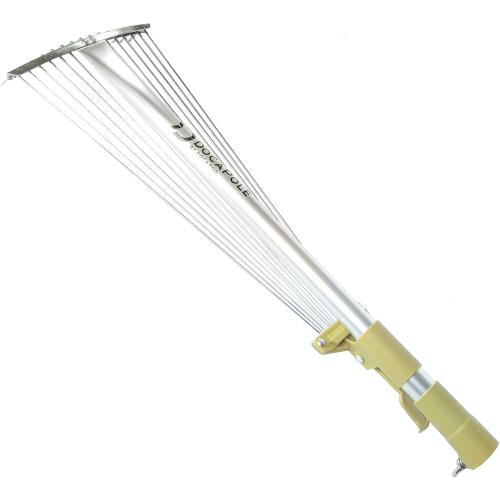 DOCA Gardening Tools Attachment - Extension Pole for Tree Trimming, Fruit Picker, Roof Rake for Leaves - Roof Rake