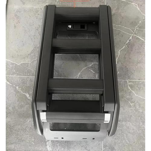 Telescopic Side Folding Ladder Compatible For LAND ROVER Defender 90 110 2020 2021 2022 2023 2024 (90 Black)