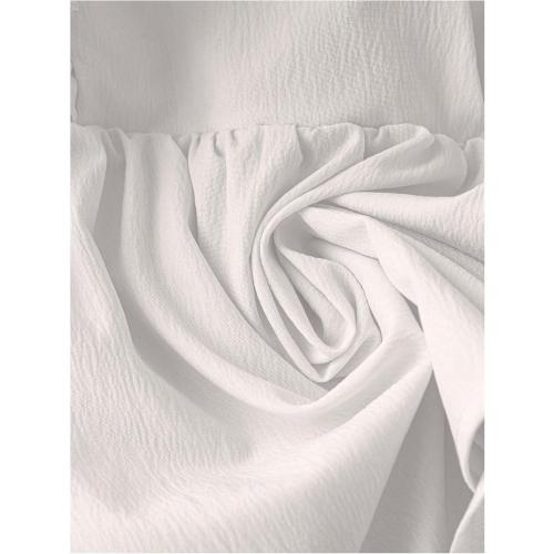 SHENHE Women's Ruffle Sleeve Cinched Waist Tops Summer V Neck Elegant Blouse Dressy Crop Tank Top. Size small