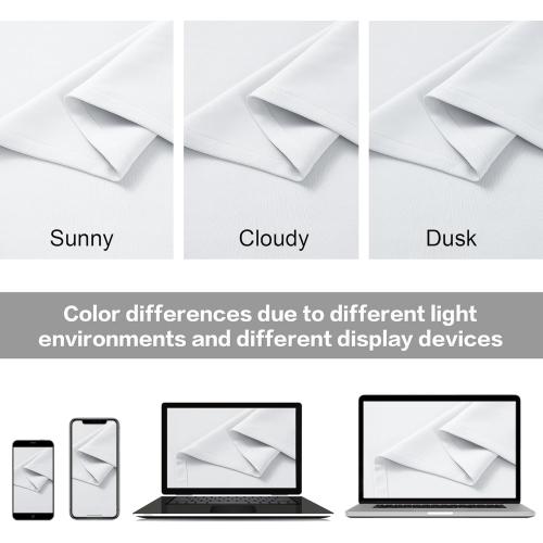 DUALIFE Extra Long Curtains 132 Inch Length- Vertical 11 ft Length Drapes 2 Story Long, High Ceiling Back Tab Loop Pocket Window Curtain for High Living Room,52 x 132 Inch, 2 Panels