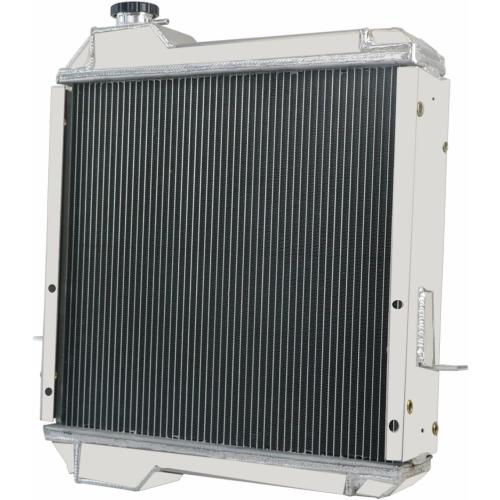4 Core Row Radiator for Case Backhoe 570 580L 580SSL 590SL 4300 P85 234876A1 234876A2 570LXT 570XMT 580 Super L 580L 580M 580SL 580SM 590 Super L 584E 585E 585G 439 All Aluminum Radiator
