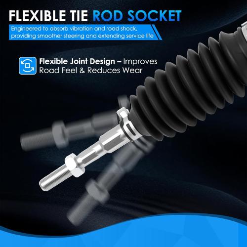 26-2718 Hydraulic Power Steering Rack and Pinion Fit for Honda Civic 2006-2010 1.8L Automotive Replacement Rack & Pinion Assembly 53601SNAA02, 53601SNAA51, 53601SNAA61