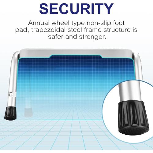 Step Stool, HBTower Step Stools for Adults Kids with Non-Slip Rubber Feet, Holds Up to 600 lbs, Lightweight Stepping Stools for Bedroom Kitchen Bathroom, Bed Steps for High Beds