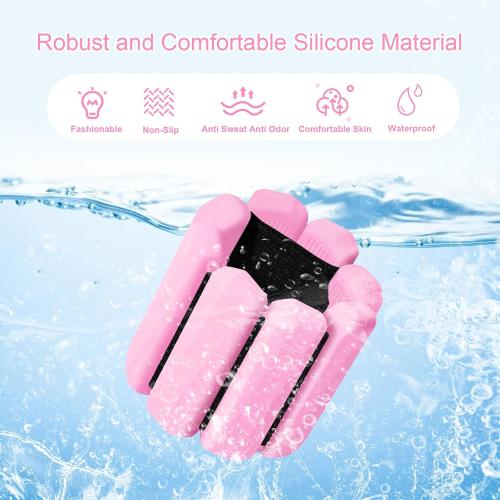 Wrist Weights Set of 2, Wearable Arm & Leg Weights for Women & Men, Adjustable Wrist Ankle Weights for Walking, Yoga, Swimming, Gym, 2lb