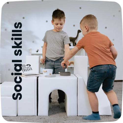 IGLU Soft Play Building Crawling and Climbing Equipment Playground for Kids 1-4 Year olds 10 Shape Blocks Open Ended Montessori Set (White)