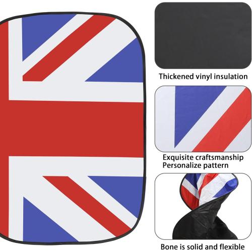 TOMALL Car Sunroof Shade Cover Compatible with Mini Cooper R56/F56/R60/R55/F55/F54 Car Accessories Foldable Anti-UV Ray Sun Shade Interior Sun Protector Trim for Countryman Clubman Accessories (Red)