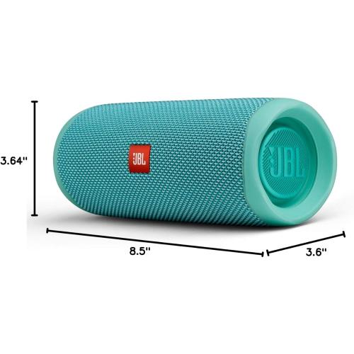 JBL FLIP 5, Waterproof Portable Bluetooth Speaker, Teal (charger not included)