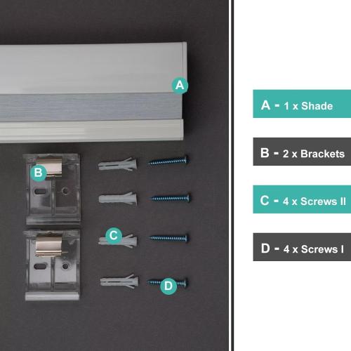 MYshade Blackout Cordless Cellular Shades Honeycomb Shade for Indoor Windows Room Darkening Blinds for Home Office Pull Down Window Shades Easy to Install 30 inch Wide, H36 Pleated Shade White