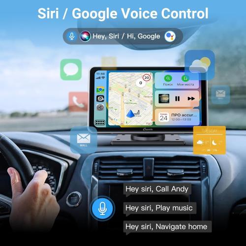 Carpuride 7 Inch Carplay Screen & Android Auto