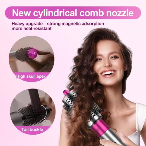 40MM/1.6 inch Long Curling Wand Hair Dryer Attachment forDyson HS01 /HS05 HD01/HD08 Hair Curlers Compatible Curling Wand Hair Dryer