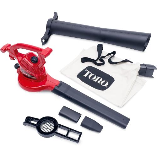Toro Ultra 250 MPH 410 CFM 12 Amp Electric Blower/Vacuum/Mulcher - 1 Each (missing pieces) (NO TEST)