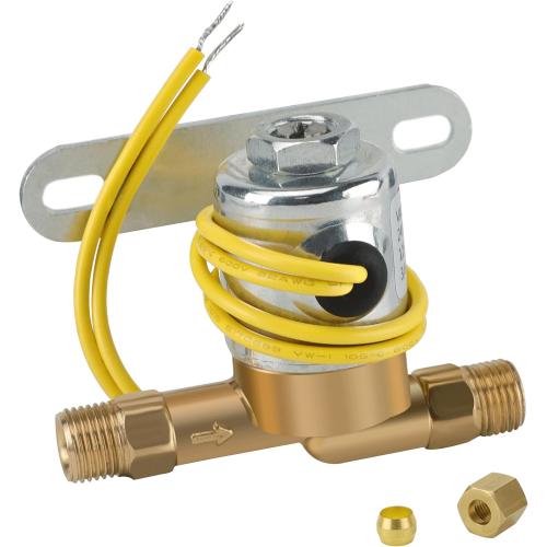 4040 Humidifier Solenoid Replacement Water Valve A2012-S118 for Aprilaire Whole House Model 400, 550, 558, 600M, 600, 700, 700M, 768, 760A Replaces B2035-S2 B2035-S5 B2035-S54-24V 2.3W 60 HZ, Yellow