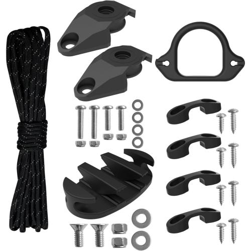 2005 Kayak Anchor Trolley Kit Mounting Hardware for Kayak Canoe Boats Water Sports