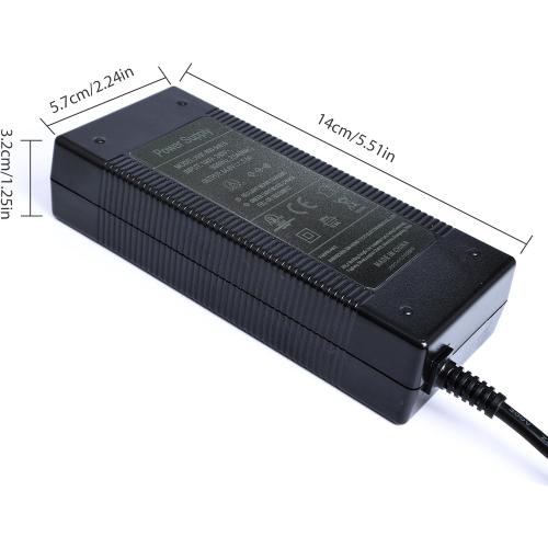 5 in 1 Plugs 54.6V Safe Charger for 48V 13S Lithium Batteries, UL Certified