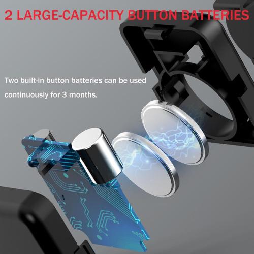 Portable Alarm Door Stopper, Portable Lock for Travel Anti Theft Blocker Stoppers Security Jammer Stopper No Drill Safety Door Stopper Security for Women, Children (Red)